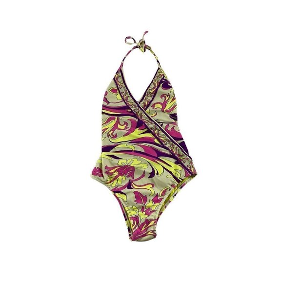 Adriana Degreas Multi Color One Piece SwimSuit - Medium - Picture 1 of 12
